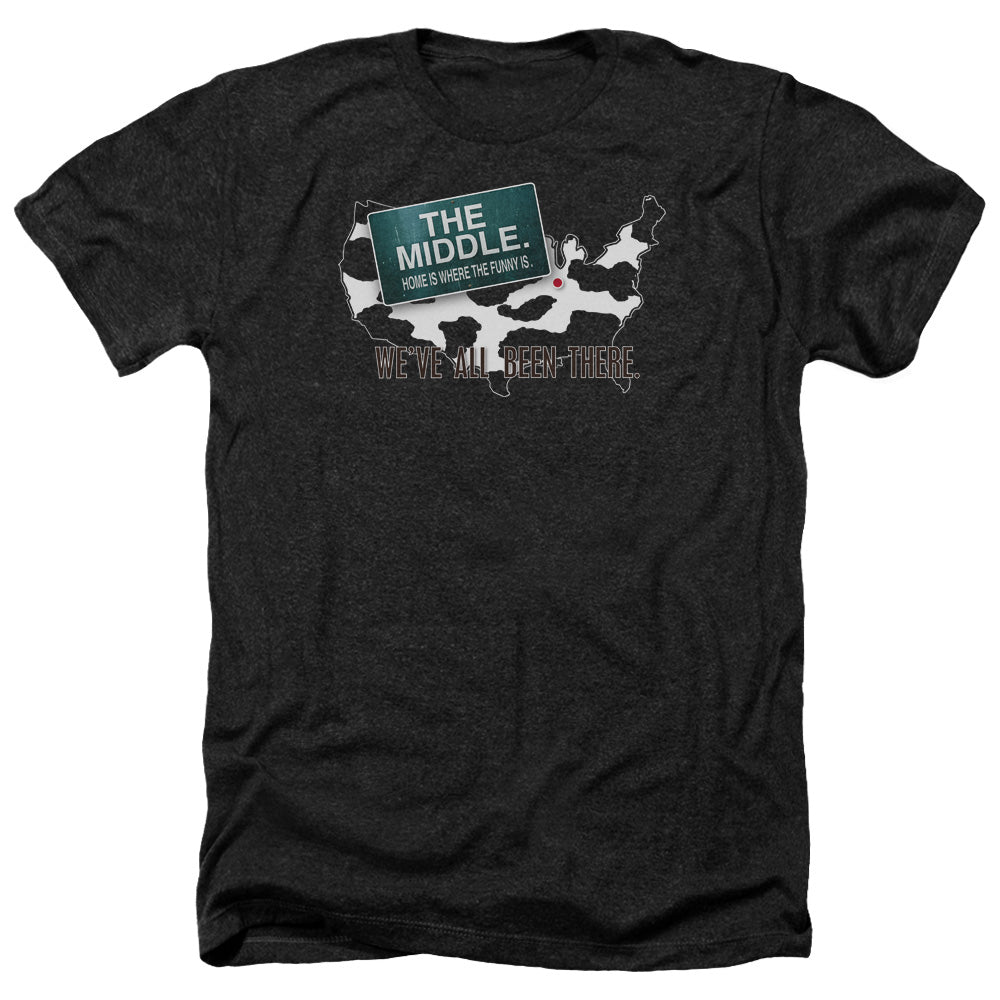 Middle Weve All Been There Licensed Adult Unisex T-Shirt Heather Tee LG