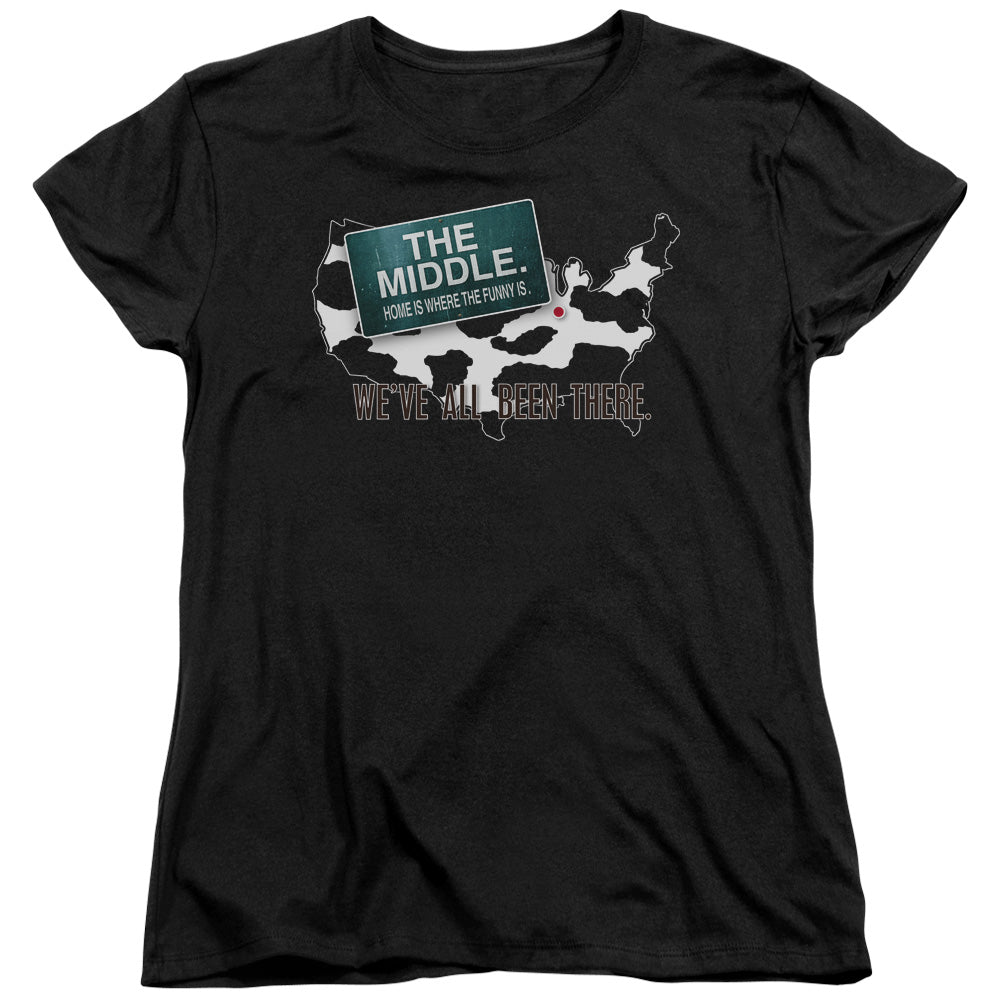 Middle Weve All Been There Licensed Women's T-Shirt Regular Fit LG
