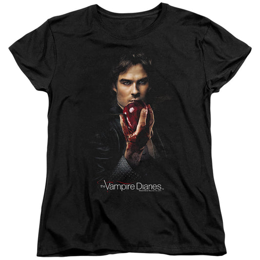 Vampire Diaries Damon Fruit Licensed Women's T-Shirt Regular Fit SM-2X