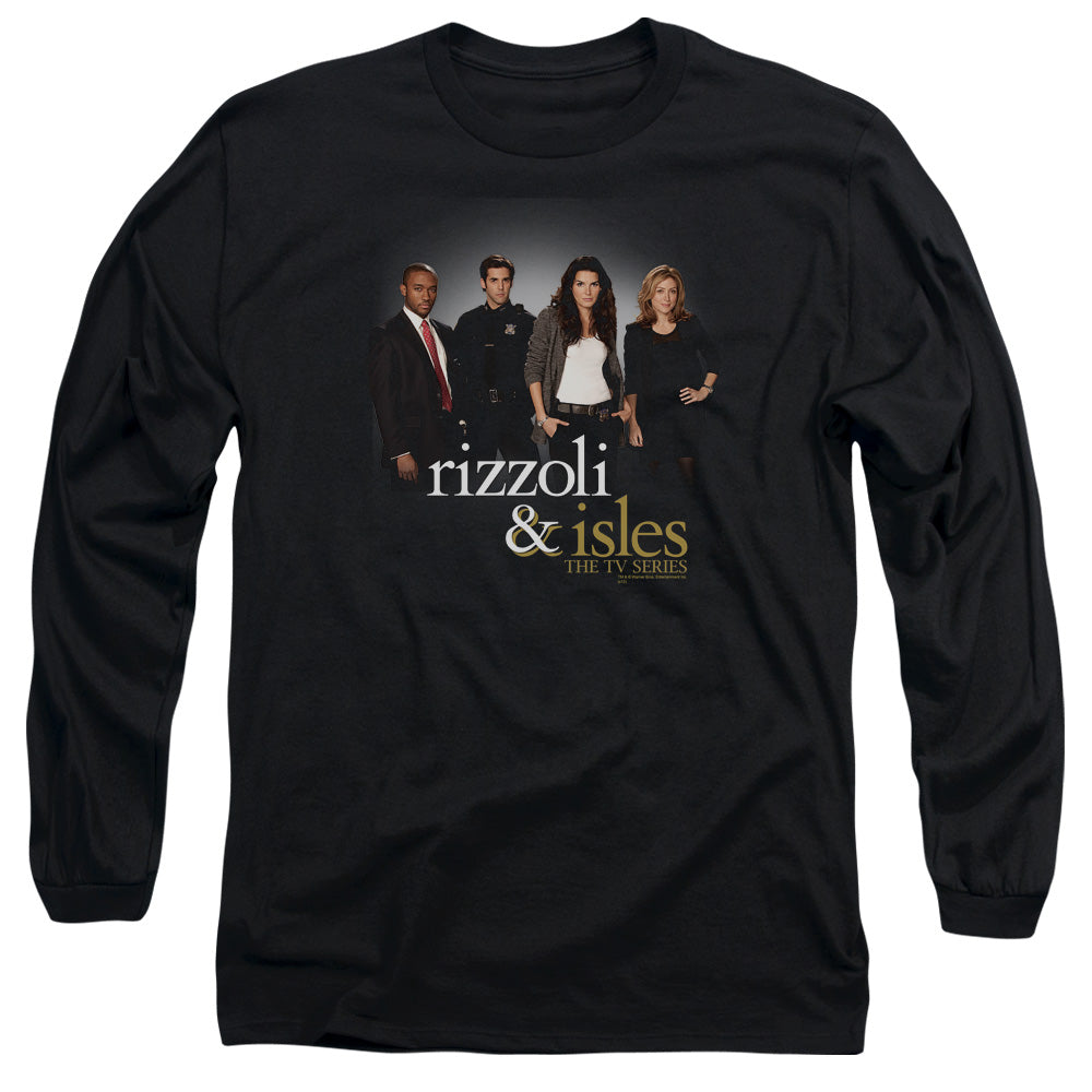 Rizzoli & Isles R&I Cast Licensed Adult Unisex Long Sleeve T-Shirt SM-2X