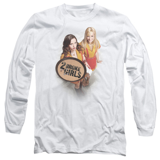 2 Broke Girls Tips Really Licensed Adult Unisex Long Sleeve T-Shirt LG