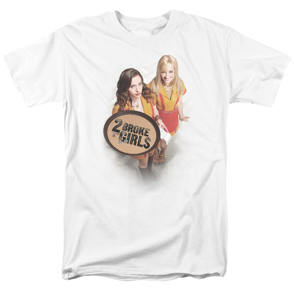 2 Broke Girls Tips Really Licensed Adult Unisex T-Shirt Regular Fit Tee SM-3X