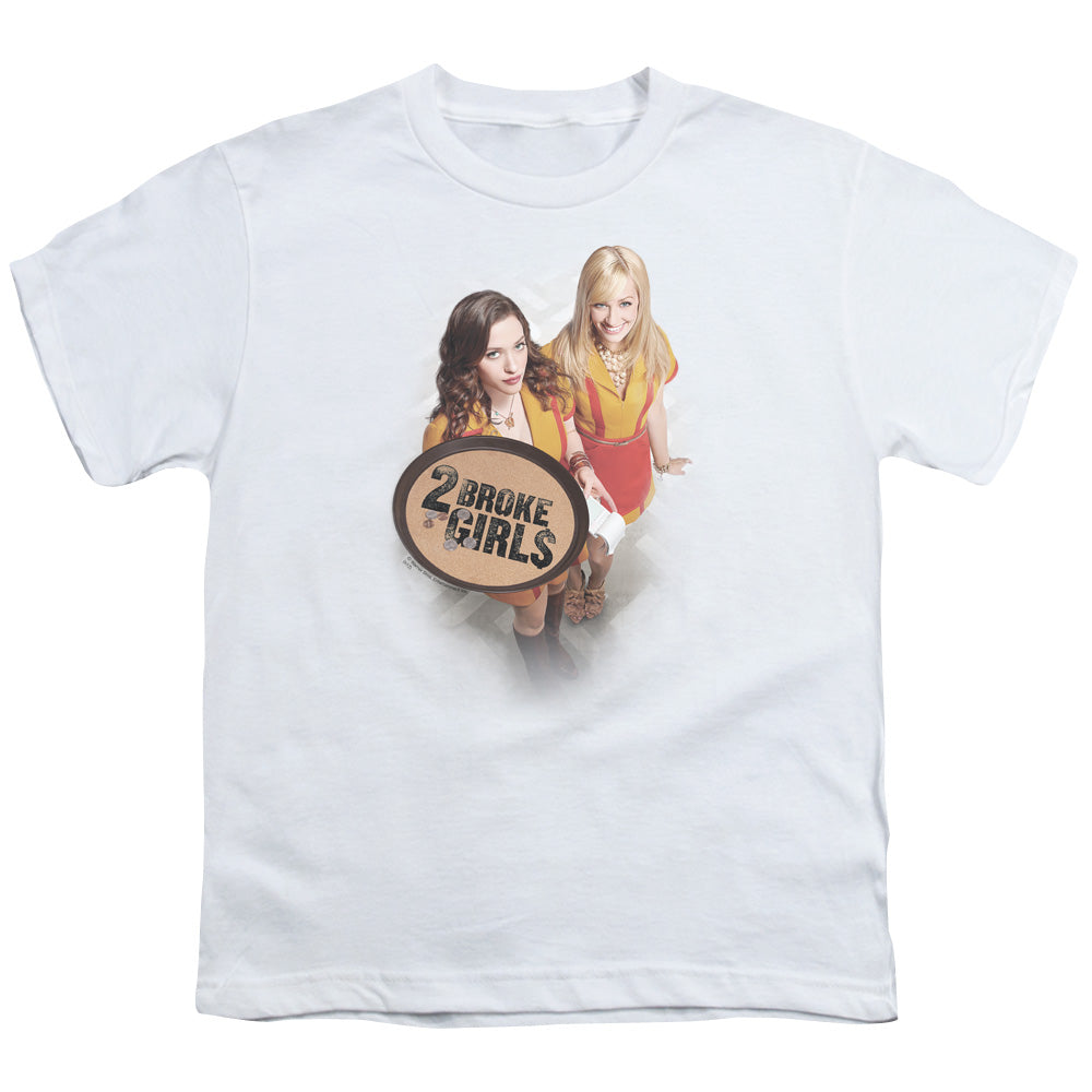 2 Broke Girls Tips Really Licensed Kid's T-Shirt (Ages 4-7) LG