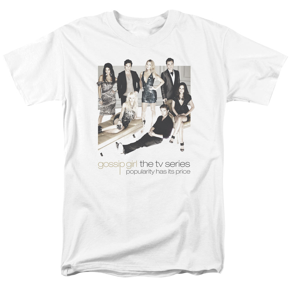 Gossip Girl Sitting Around Licensed Adult Unisex T-Shirt Regular Fit Tee SM-3X