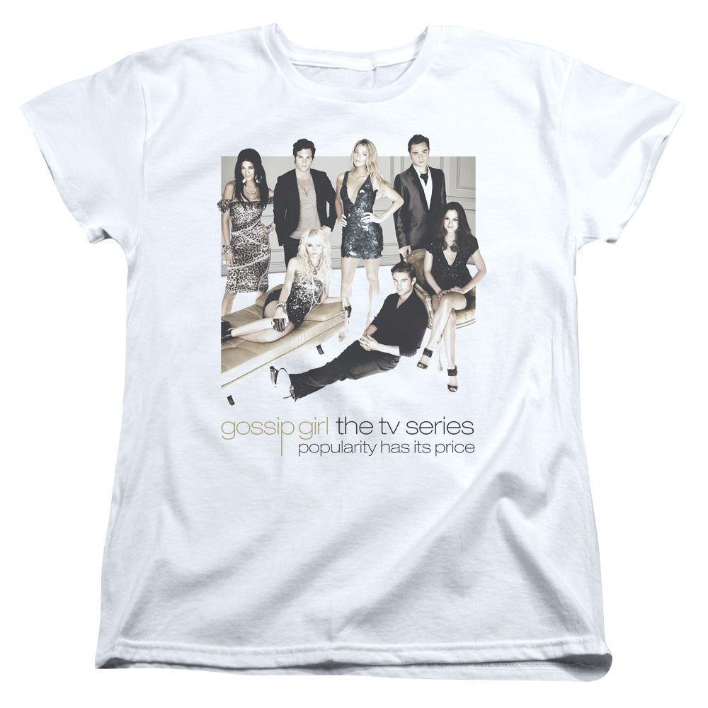 Gossip Girl Sitting Around Licensed Women's T-Shirt Regular Fit SM-2X