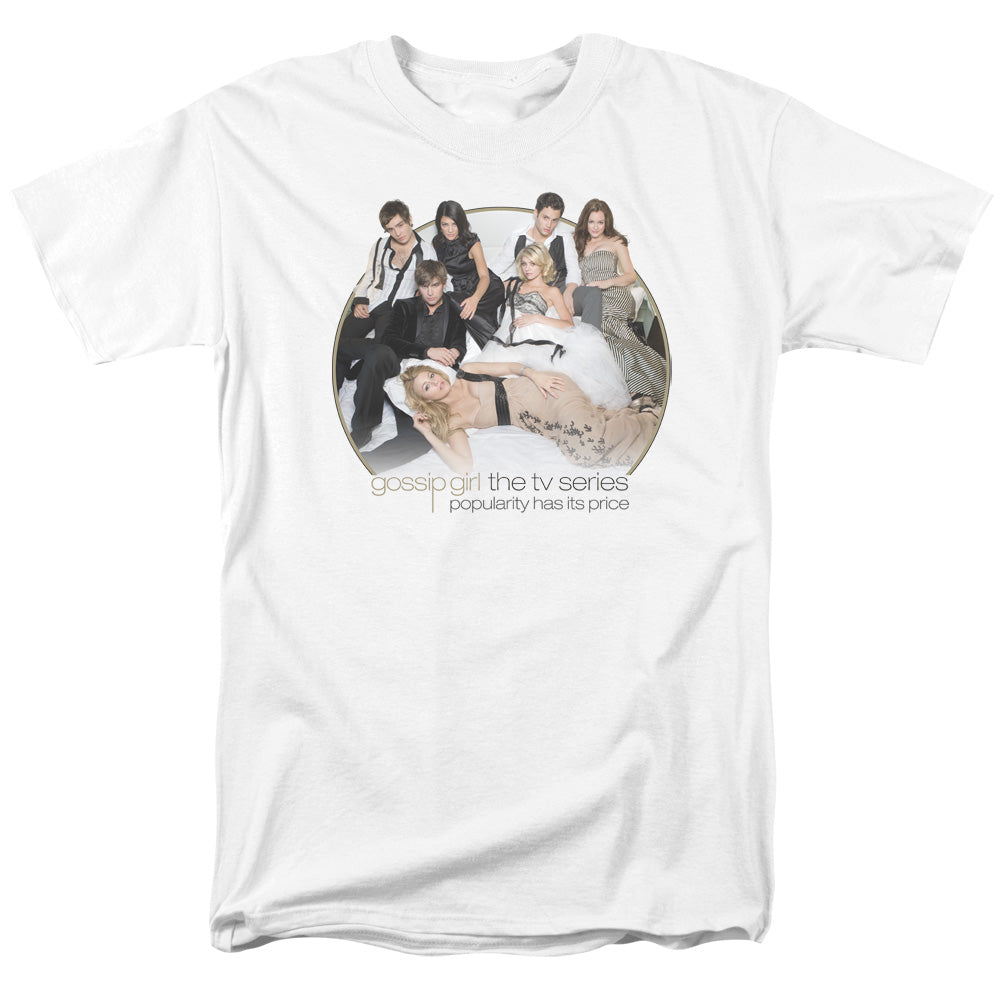 Gossip Girl Bed Licensed Adult Unisex T-Shirt Regular Fit Tee LG