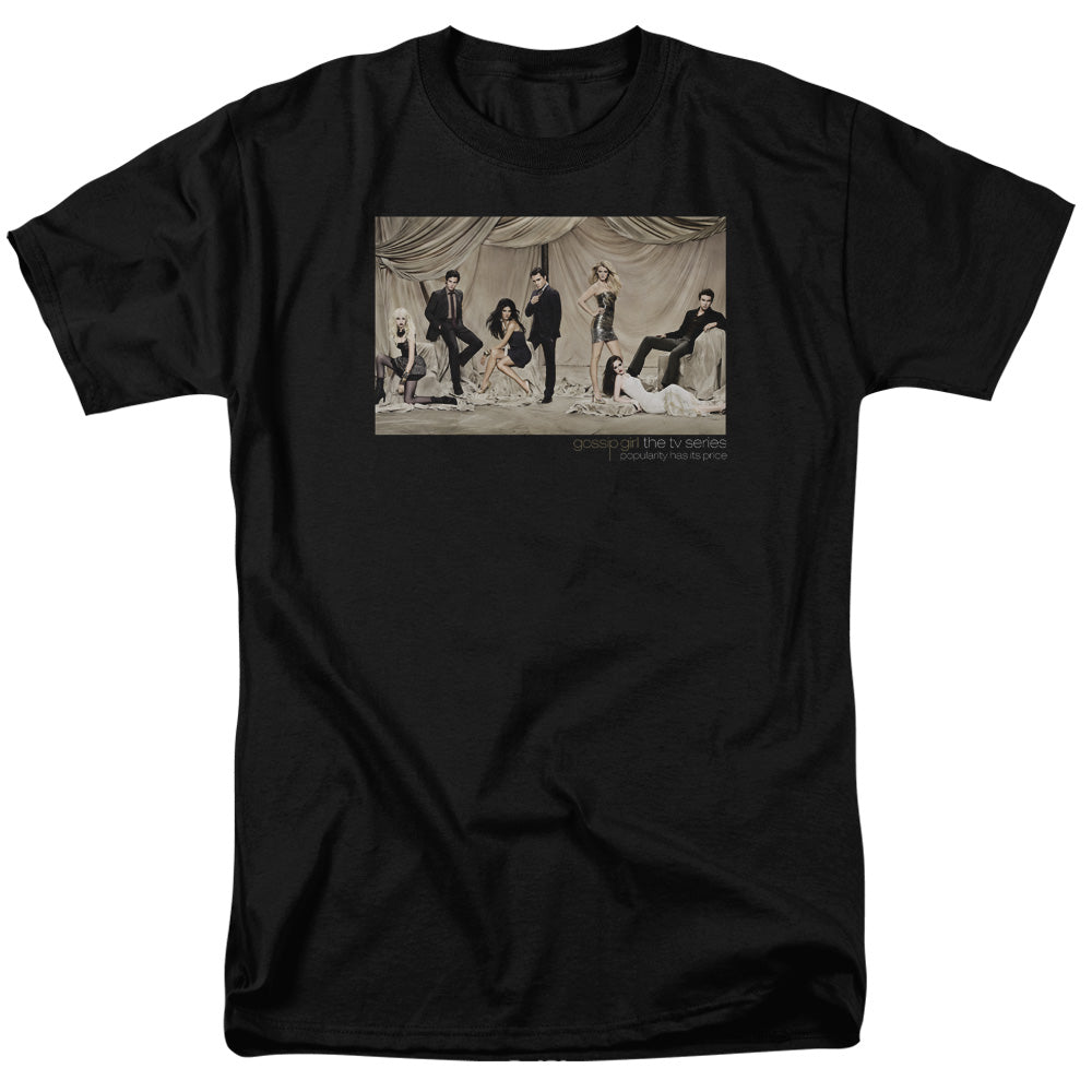 Gossip Girl Curtains Licensed Adult Unisex T-Shirt Regular Fit Tee SM-3X