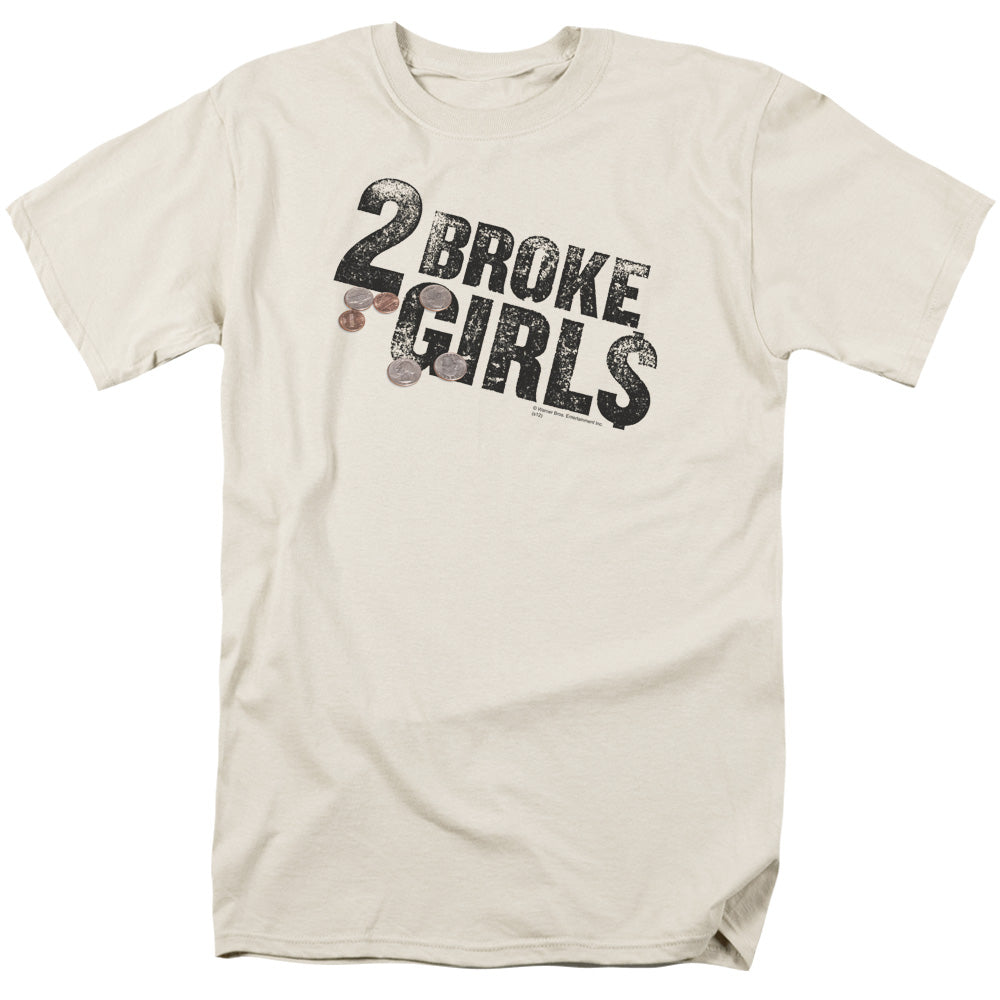 2 Broke Girls Pocket Change Licensed Adult Unisex T-Shirt Regular Fit Tee SM-XL