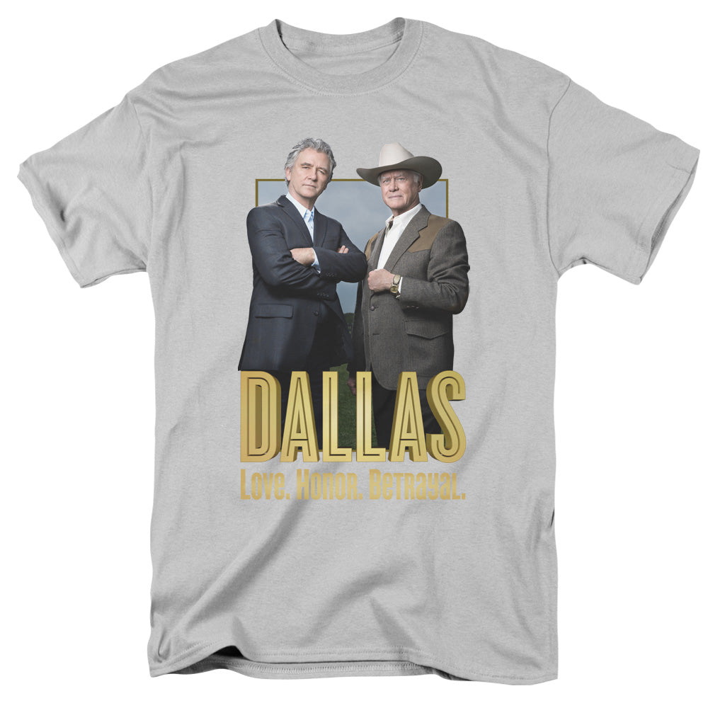 Dallas Big Two Licensed Adult Unisex T-Shirt Regular Fit Tee SM-3X