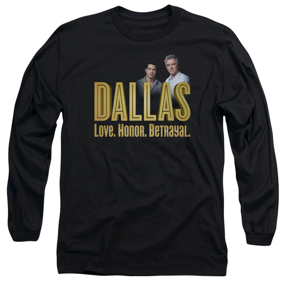 Dallas Logo Licensed Adult Unisex Long Sleeve T-Shirt SM-LG