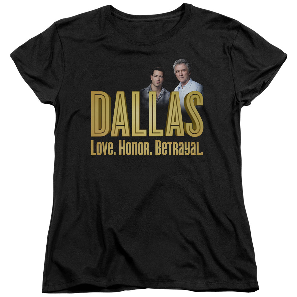 Dallas Logo Licensed Women's T-Shirt Regular Fit SM-2X
