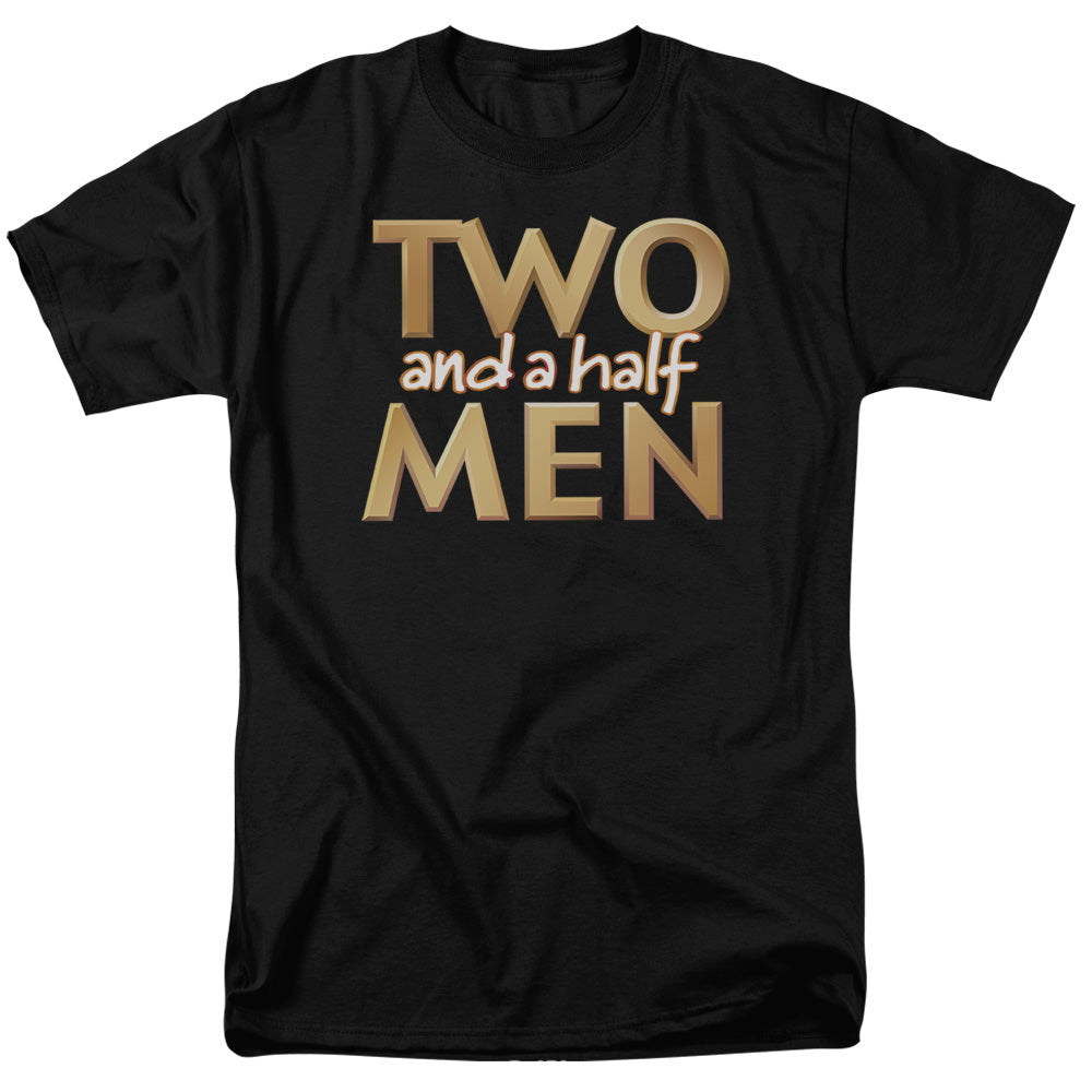 Two And A Half Men Logo Licensed Adult Unisex T-Shirt Regular Fit Tee SM-3X