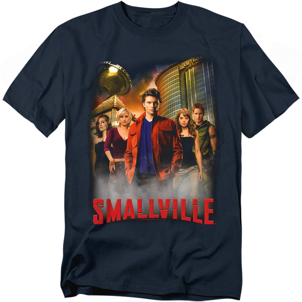 Smallville The Cast Licensed Adult Unisex T-Shirt Regular Fit Tee LG