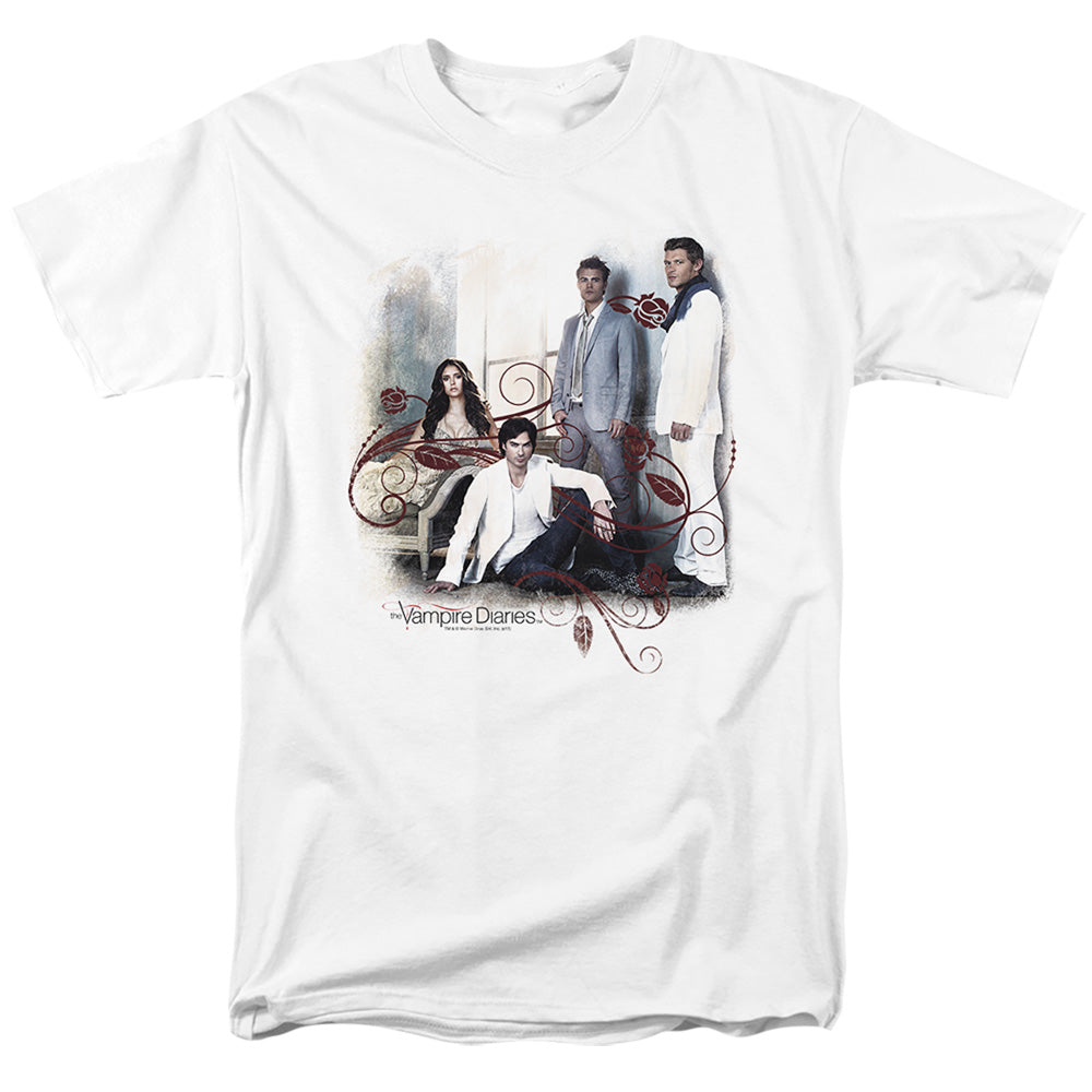Vampire Diaries 3 + 1 Licensed Adult Unisex T-Shirt Regular Fit Tee SM-3X