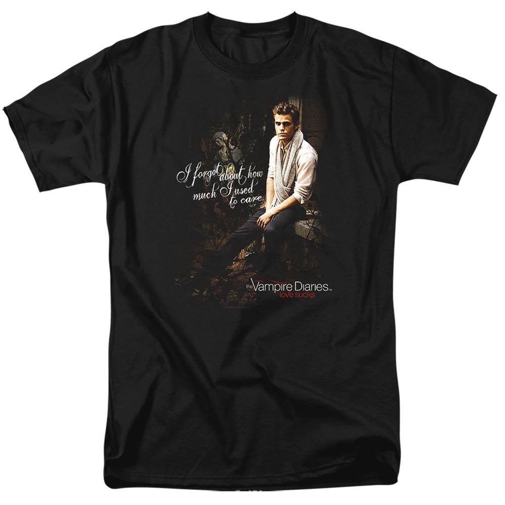 Vampire Diaries I Used To Care Licensed Adult Unisex T-Shirt Regular Fit Tee