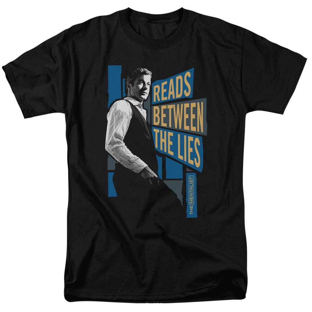 Mentalist Between The Lies Licensed Adult Unisex T-Shirt Regular Fit Tee SM-3X
