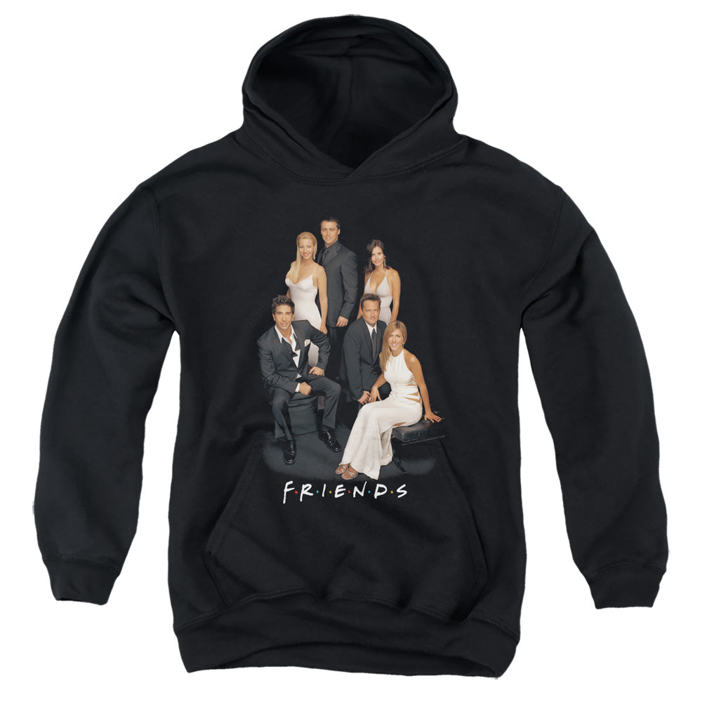 AN OFFCIALLY LICENSED FRIENDS CLASSY YOUTH HOODIE BLACK