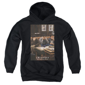 AN OFFCIALLY LICENSED FRIENDS HEAR SPEAK SEE NO EVIL YOUTH HOODIE BLACK