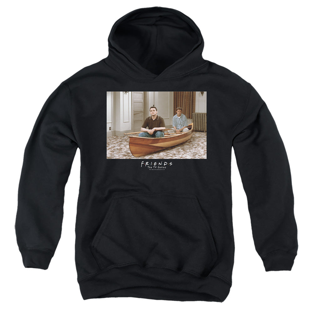 AN OFFCIALLY LICENSED FRIENDS CANOE YOUTH HOODIE BLACK