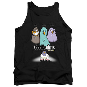 AN OFFCIALLY LICENSED ANIMANIACS GOODFEATHERS ADULT UNISEX TANK TOP BLACK