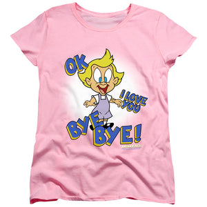 AN OFFCIALLY LICENSED ANIMANIACS MINDY WOMEN'S REGULAR FIT T-SHIRT PINK