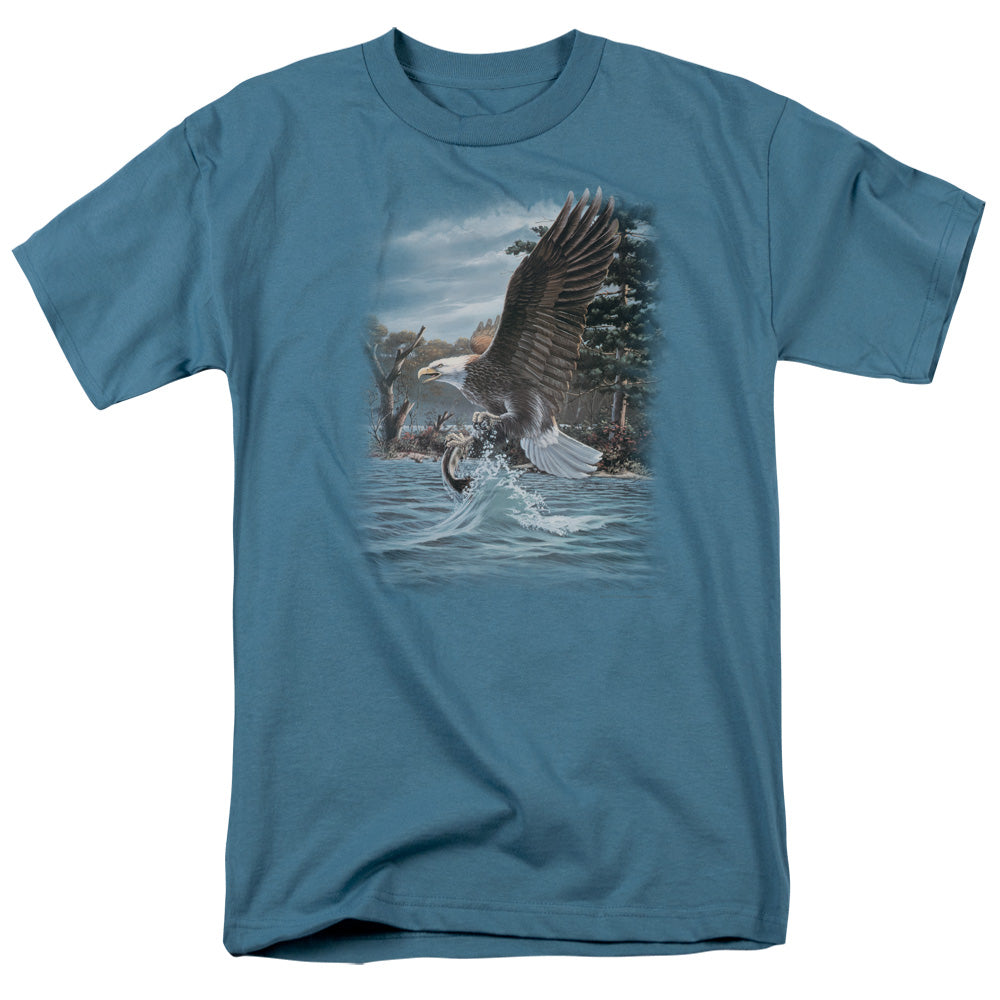 Wildlife The North Woods Bald Eagle Licensed Adult Unisex T-Shirt SM-3X