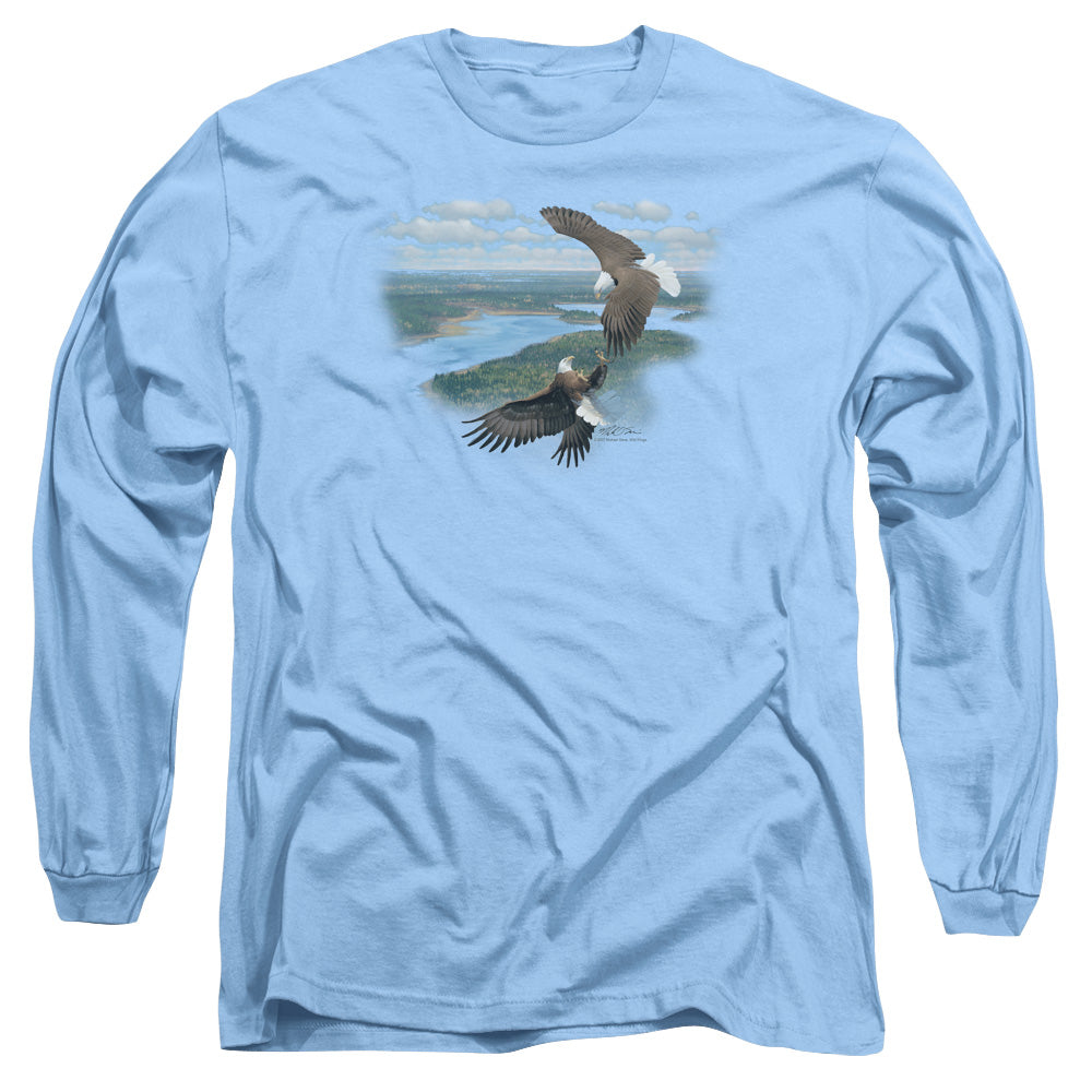 Wildlife Sky Dancers Licensed Adult Unisex Long Sleeve T-Shirt LG
