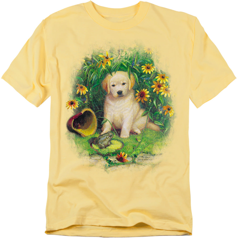 Wildlife A Prince Perhaps Yellow Lab Licensed Adult Unisex T-Shirt SM-3X