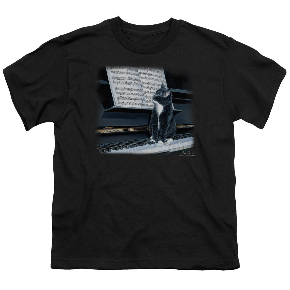 Wildlife Kitten On The Keys Licensed Kid's T-Shirt (Ages 4-7) SM-XL