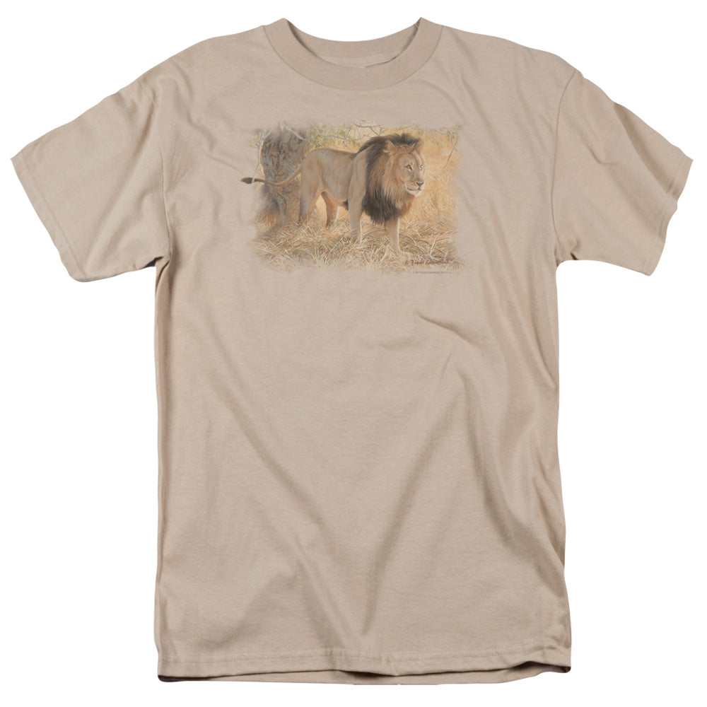 Wildlife Shumba In The Grass Licensed Adult Unisex T-Shirt Regular Fit Tee SM-3X