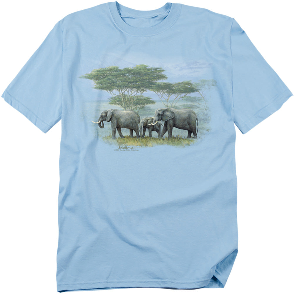 Wildlife Heart Of Africa Licensed Adult Unisex T-Shirt Regular Fit Tee SM-3X
