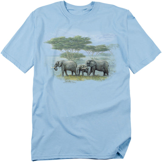 Wildlife Heart Of Africa Licensed Adult Unisex T-Shirt Regular Fit Tee SM-3X