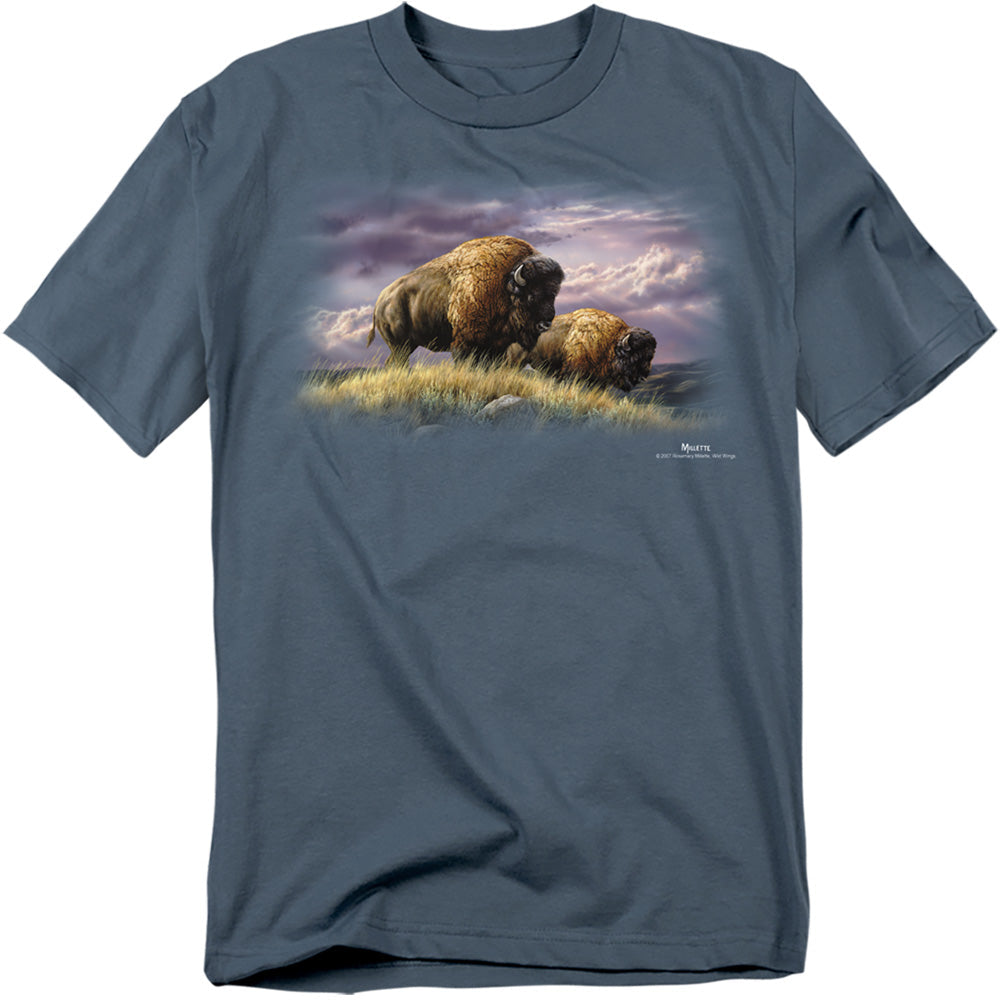 Wildlife Nomads Of The Plains Licensed Adult Unisex T-Shirt Regular Fit Tee