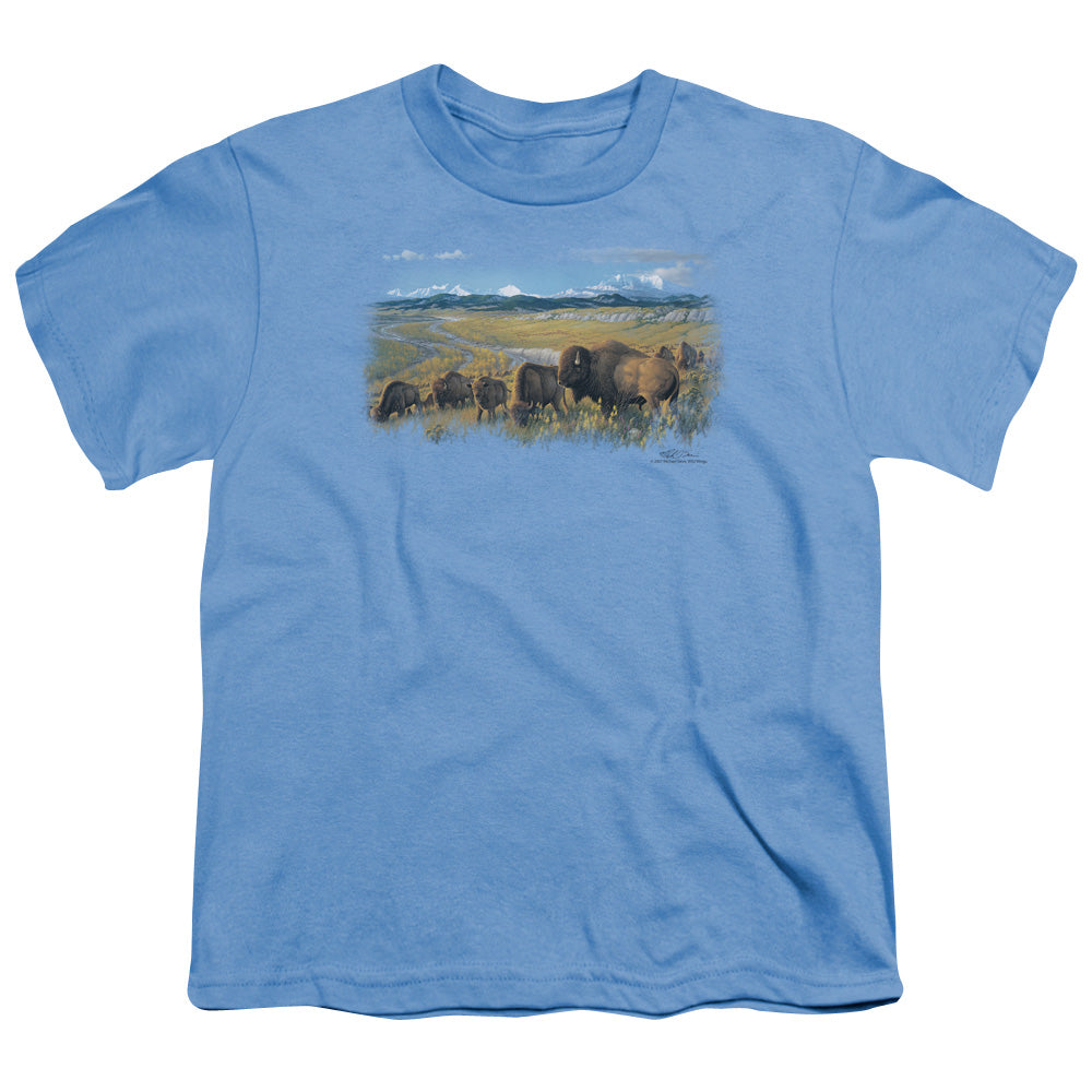 Wildlife The Passing Herd Licensed Kid's T-Shirt (Ages 4-7) SM-XL