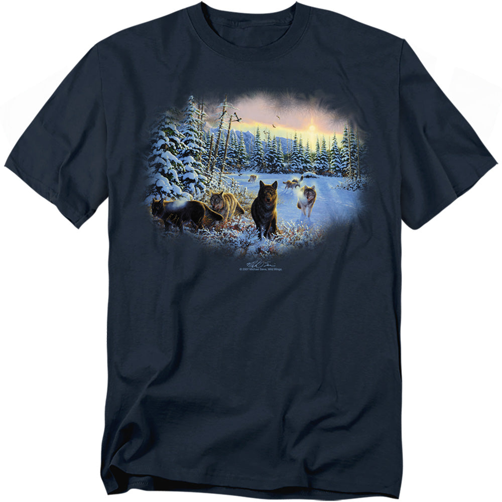 Wildlife Hunters Moon The Spoils Licensed Adult Unisex T-Shirt Regular Fit Tee