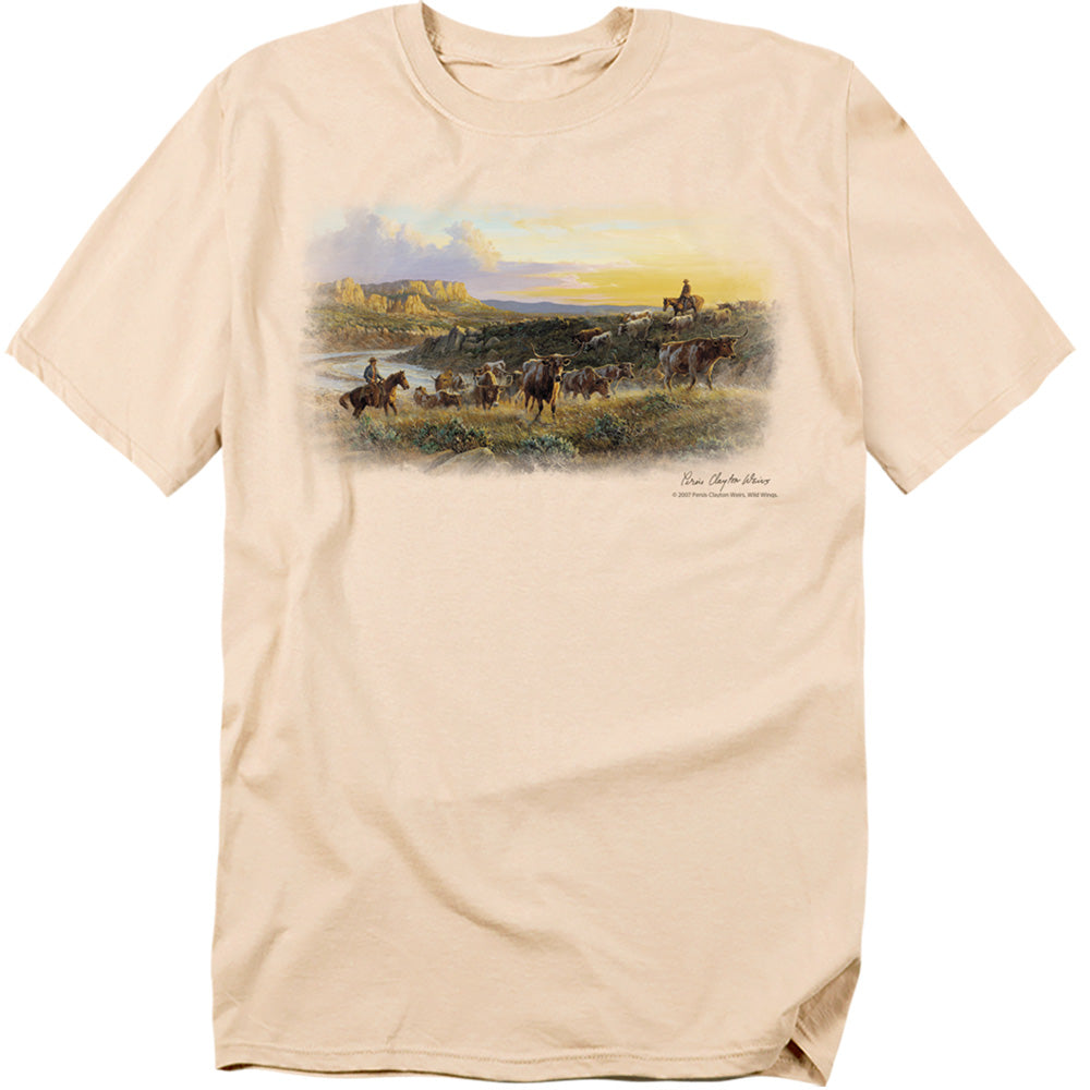 Wildlife The Last Crossing Licensed Adult Unisex T-Shirt Regular Fit Tee SM-3X