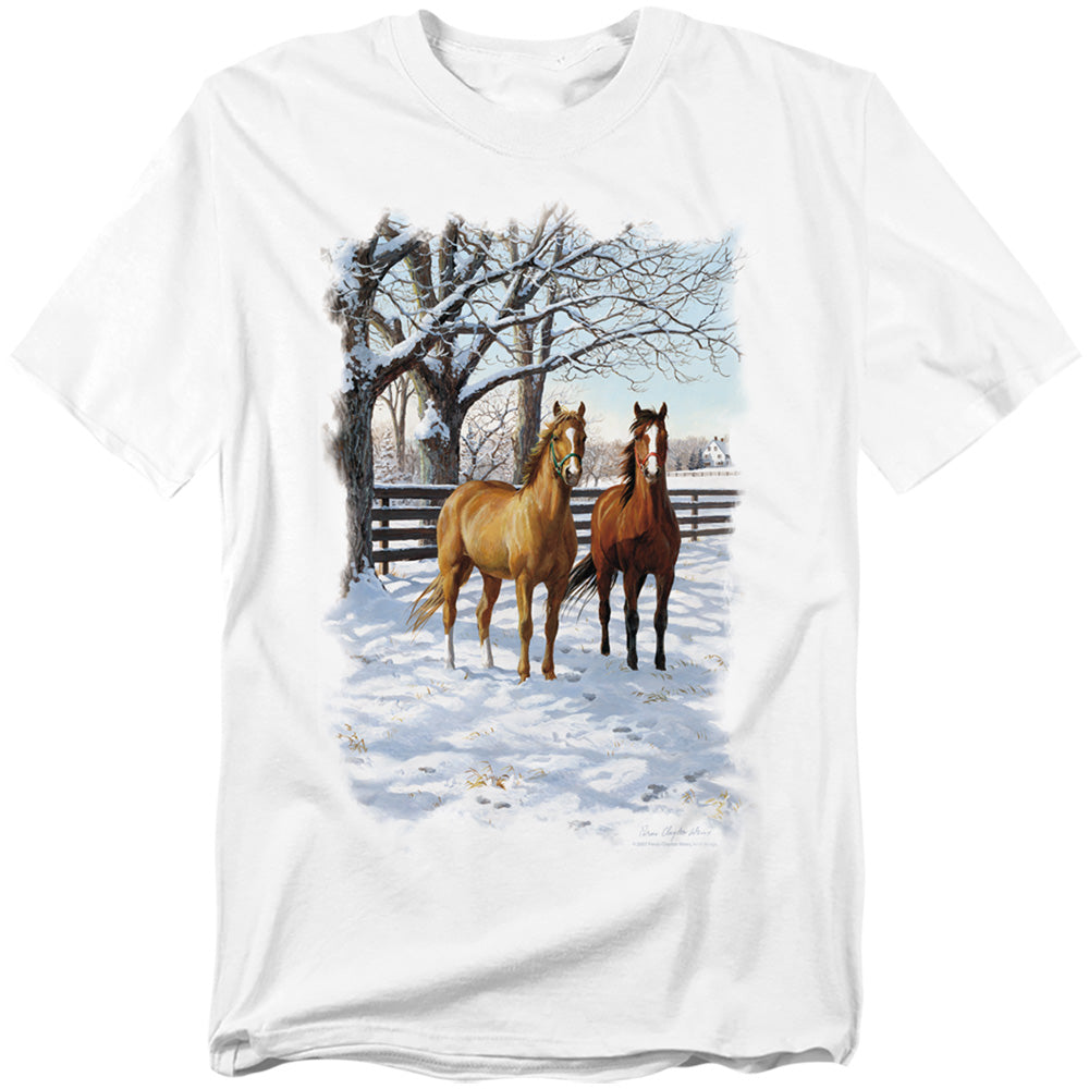 Wildlife Coffee And Chocolate Licensed Adult Unisex T-Shirt Regular Fit Tee