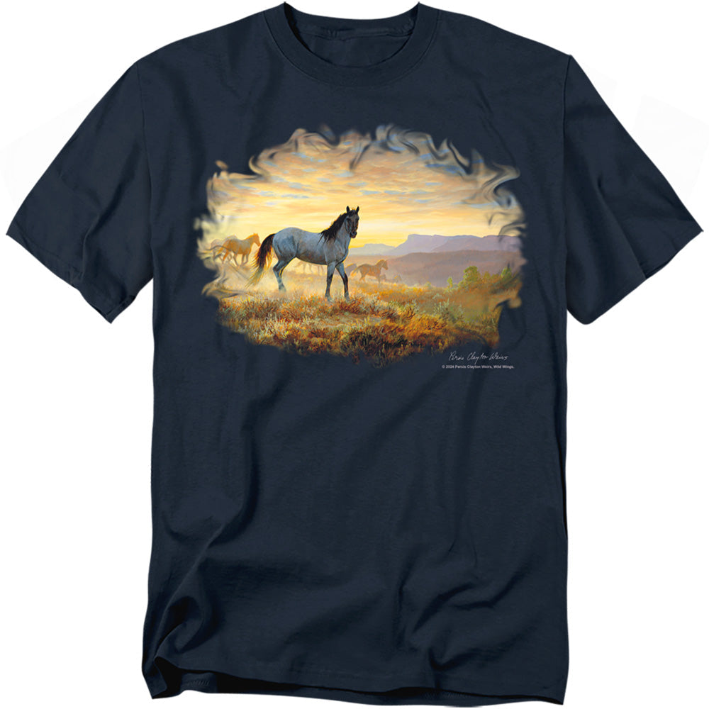 Wildlife Dust At Dawn Licensed Adult Unisex T-Shirt Regular Fit Tee SM-3X