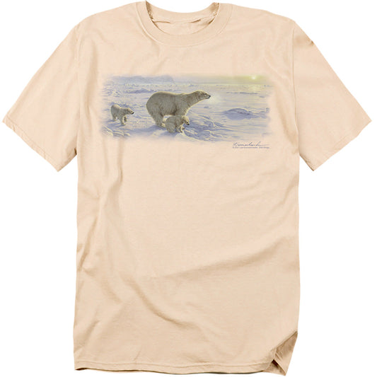Wildlife On The Edge Licensed Adult Unisex T-Shirt Regular Fit Tee SM-3X