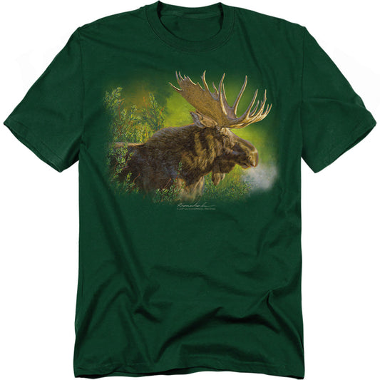 Wildlife Crisp Fall Morning Licensed Adult Unisex T-Shirt Regular Fit Tee SM-3X