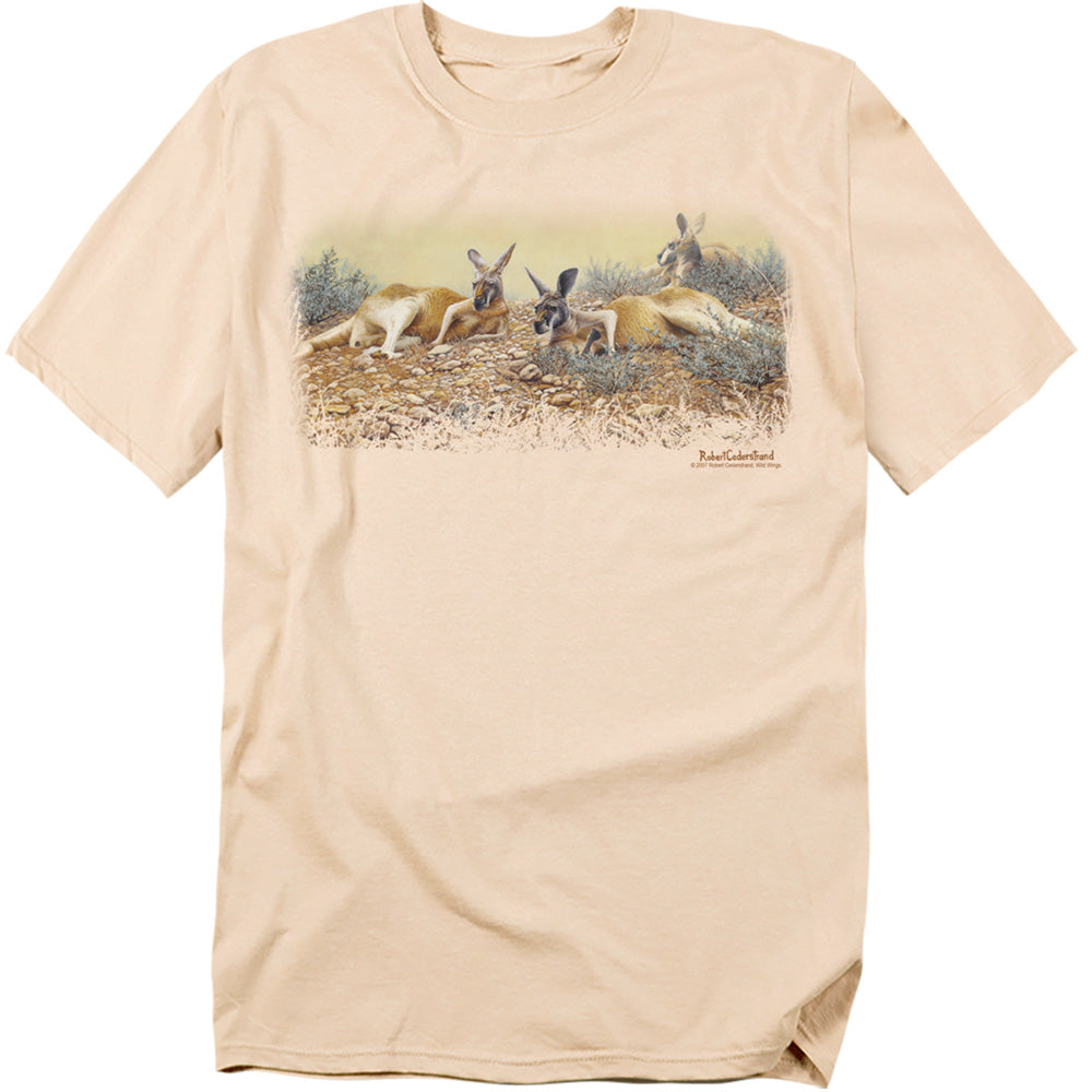 Wildlife Laid Back In The Outback Licensed Adult Unisex T-Shirt Regular Fit Tee