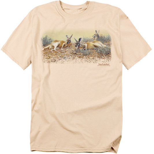 Wildlife Laid Back In The Outback Licensed Adult Unisex T-Shirt Regular Fit Tee