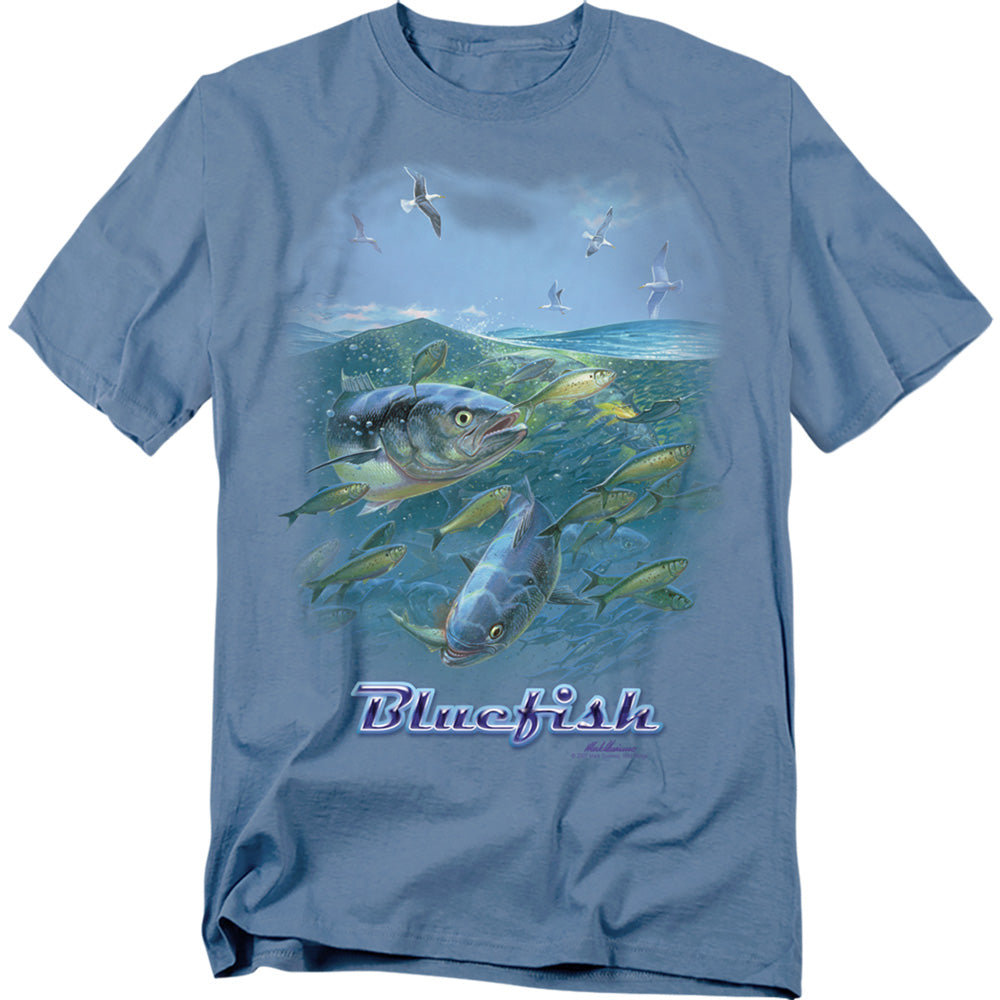 Wildlife Blue Mayhem Licensed Adult Unisex T-Shirt Regular Fit Tee SM-3X
