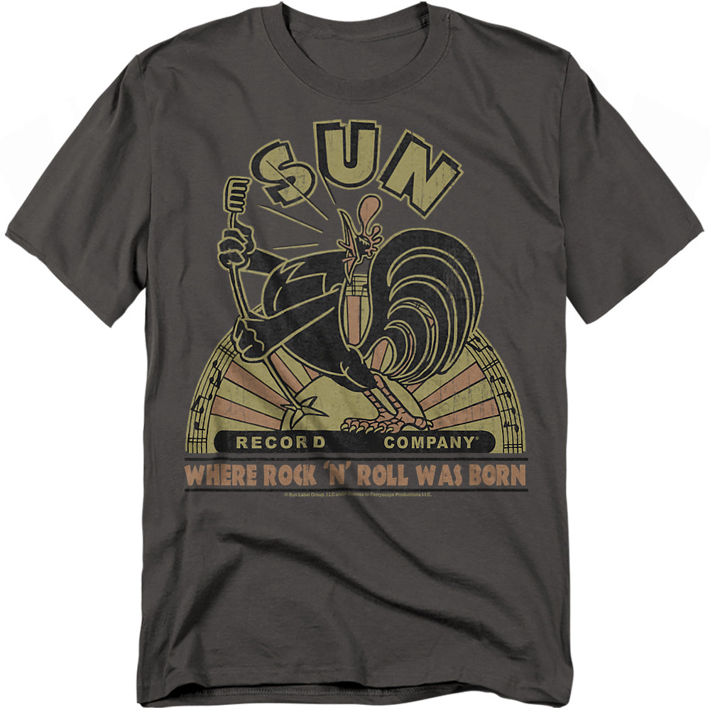 Sun Sun Rooster Licensed Adult Unisex T-Shirt Regular Fit Tee SM-3X