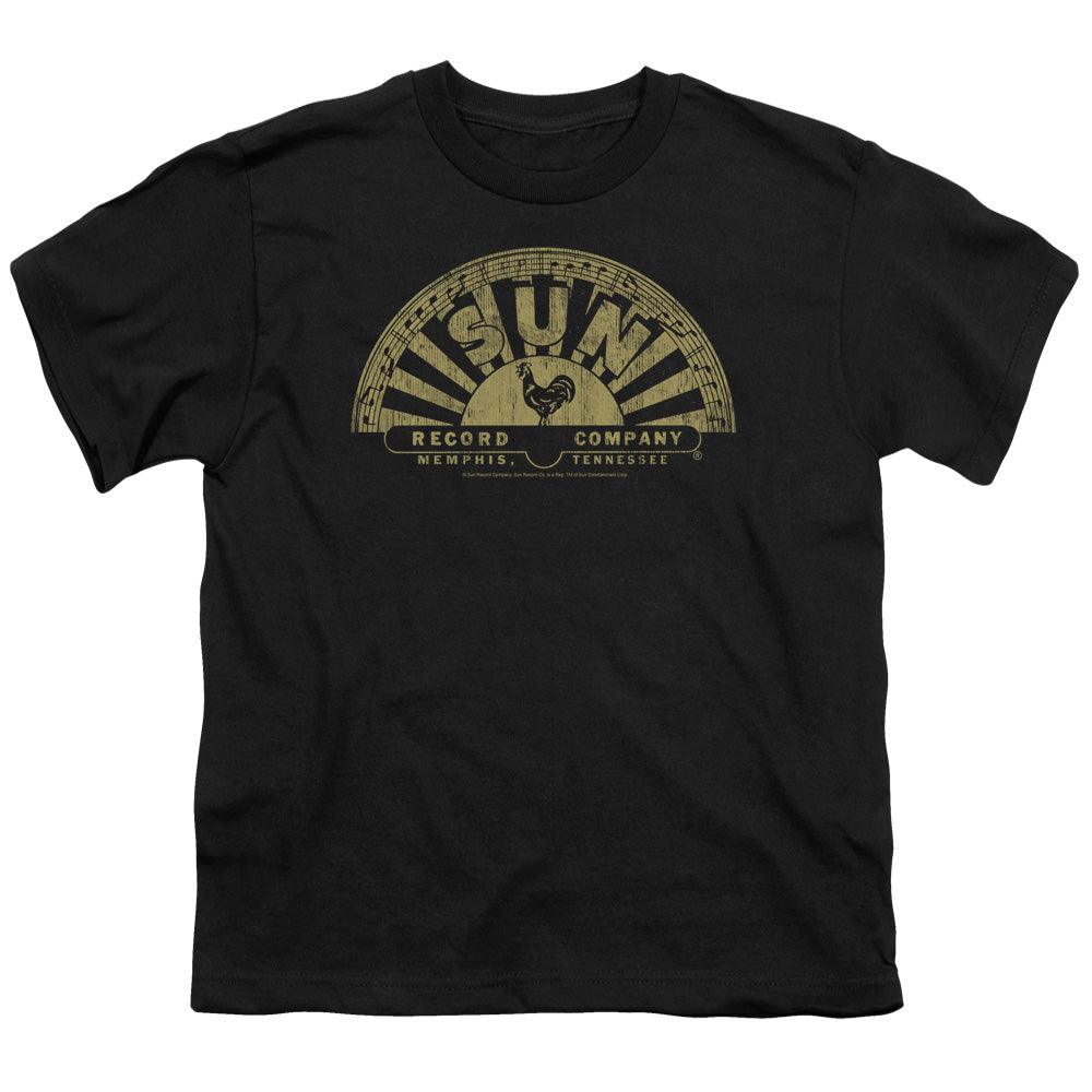 Sun Tattered Logo Licensed Kid's T-Shirt (Ages 4-7) SM-XL