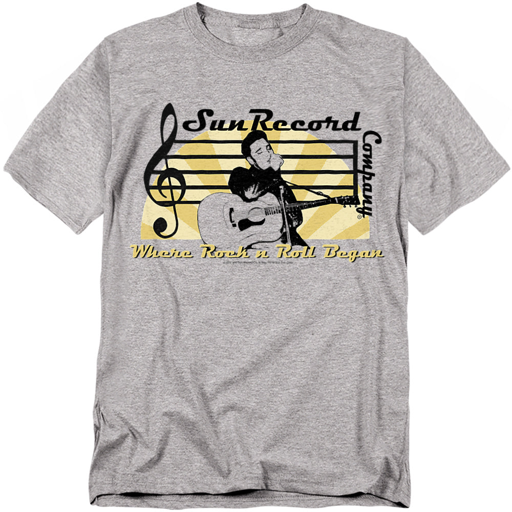 Sun Sun Record Company Licensed Adult Unisex T-Shirt Regular Fit Tee SM-3X