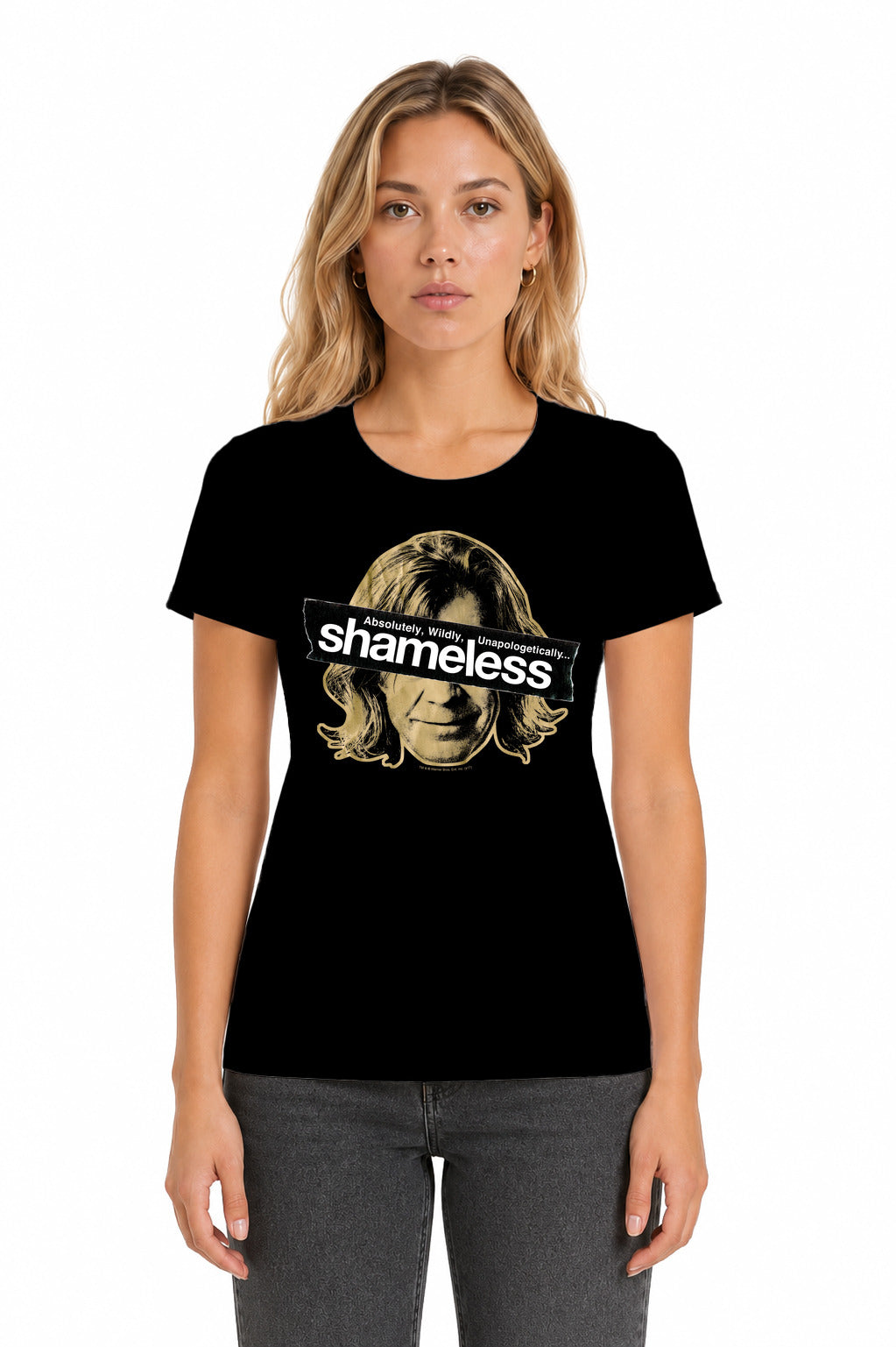 Shameless Frank Cover Up Licensed Women's T-Shirt Regular Fit SM-2X