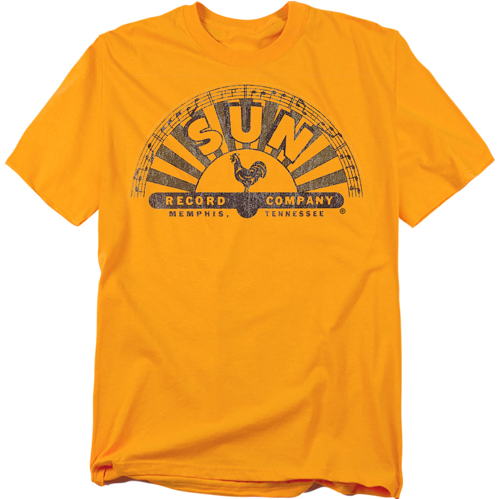 Sun Worn Logo Licensed Adult Unisex T-Shirt Regular Fit Tee SM-3X