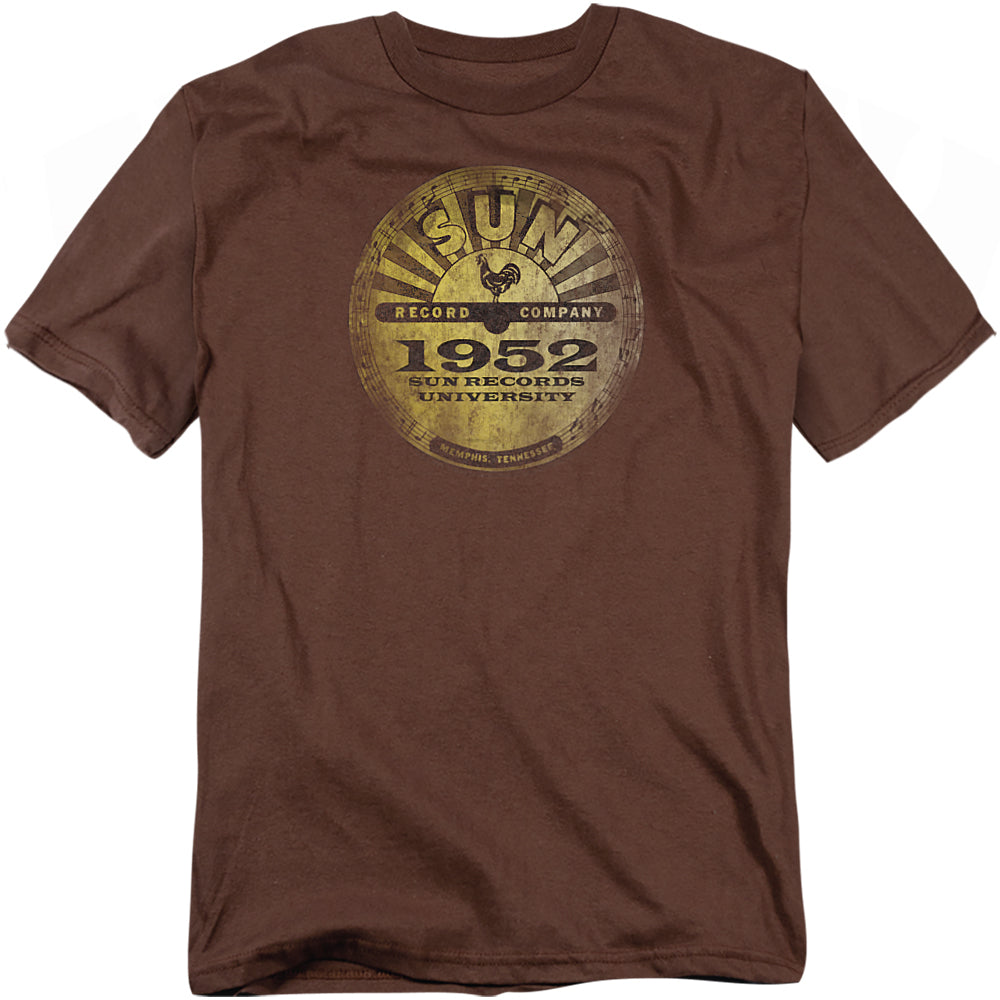 Sun Sun University Distressed Licensed Adult Unisex T-Shirt Regular Fit Tee